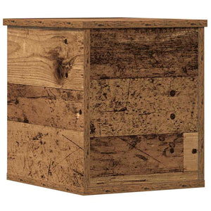 Κουτί αποθήκευσης Παλιό Ξύλο 30 x 35 x 35 cm Επεξεργασμένο ξύλο - Pakobazaar