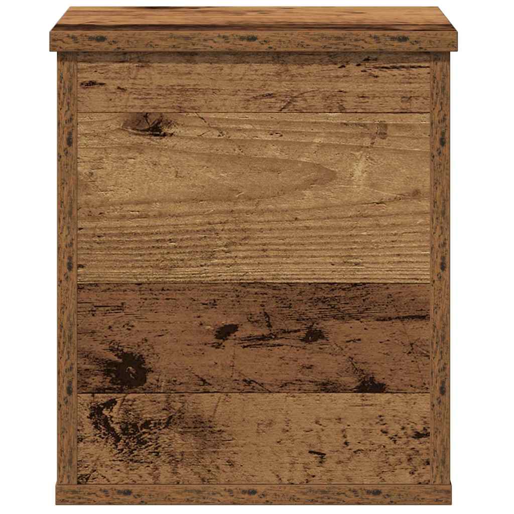 Κουτί αποθήκευσης Παλιό Ξύλο 30 x 35 x 35 cm Επεξεργασμένο ξύλο - Pakobazaar