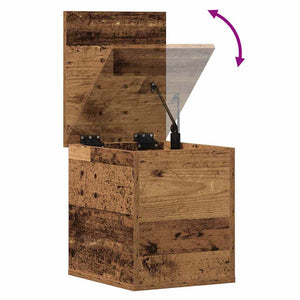 Κουτί αποθήκευσης Παλιό Ξύλο 30 x 35 x 35 cm Επεξεργασμένο ξύλο - Pakobazaar