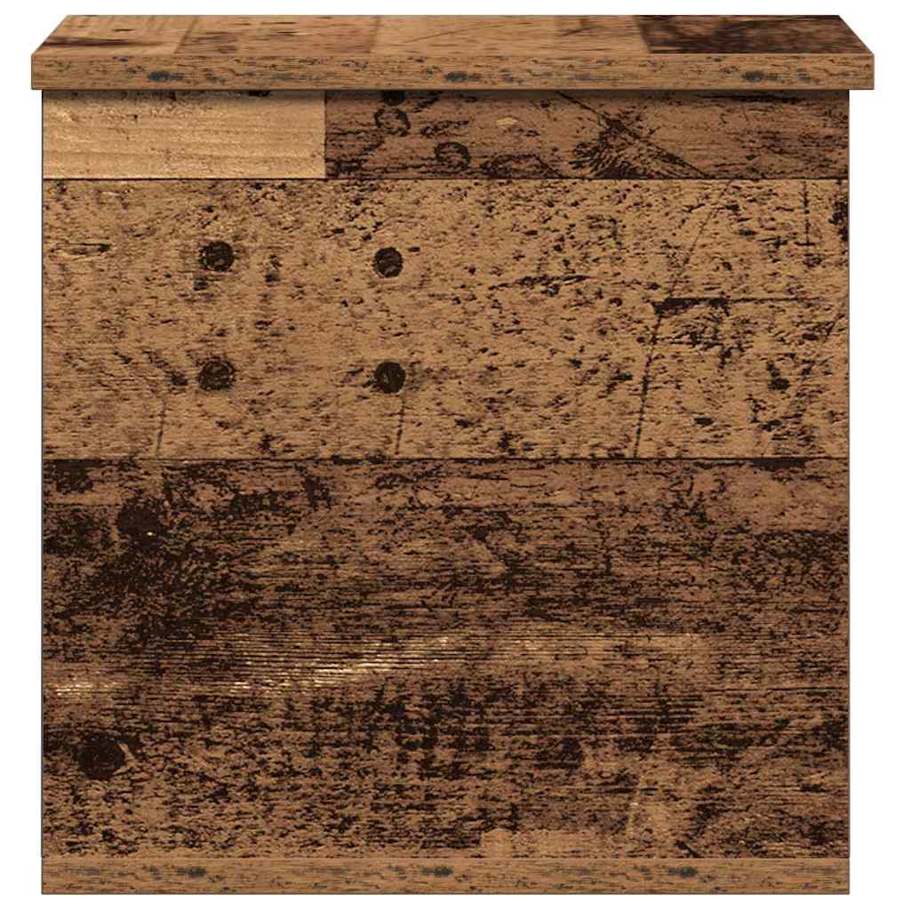 Κουτί αποθήκευσης Παλιό Ξύλο 30 x 35 x 35 cm Επεξεργασμένο ξύλο - Pakobazaar