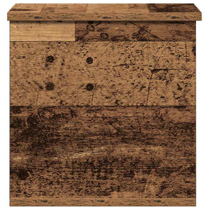 Κουτί αποθήκευσης Παλιό Ξύλο 30 x 35 x 35 cm Επεξεργασμένο ξύλο - Pakobazaar