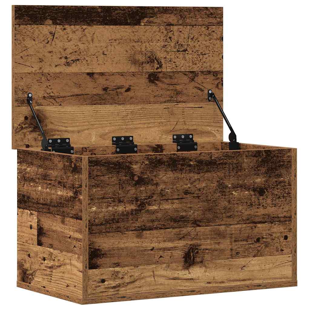 Κουτί αποθήκευσης Παλιό Ξύλο 60 x 35 x 35 cm Επεξεργασμένο ξύλο - Pakobazaar