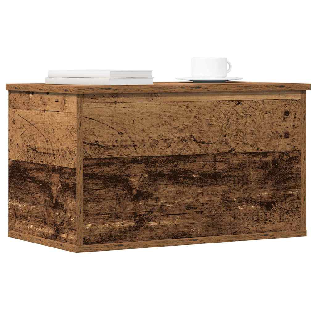 Κουτί αποθήκευσης Παλιό Ξύλο 60 x 35 x 35 cm Επεξεργασμένο ξύλο - Pakobazaar