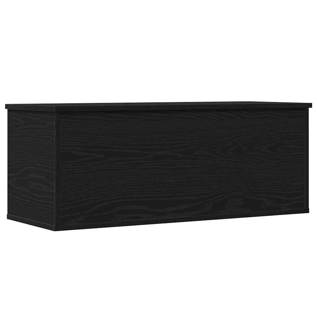 Κουτί αποθήκευσης Μαύρη Οξυά 90 x 35 x 35 cm Επεξεργασμένο ξύλο - Pakobazaar