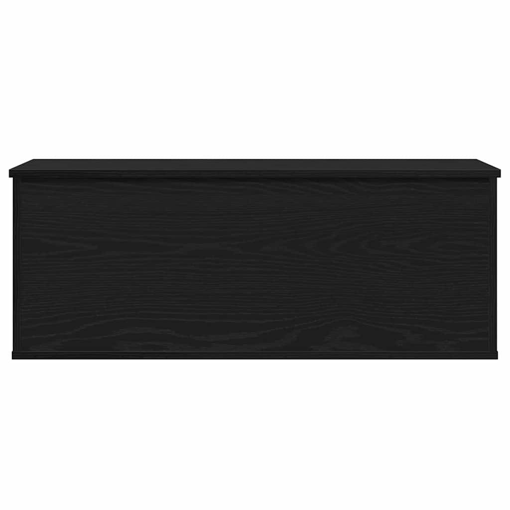 Κουτί αποθήκευσης Μαύρη Οξυά 90 x 35 x 35 cm Επεξεργασμένο ξύλο - Pakobazaar