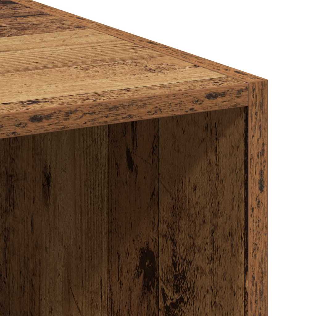 Βιβλιοθήκη με συρτάρι Παλιό ξύλο 30 x 42.4 x 185.2 εκ. - Pakobazaar