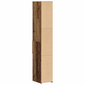 Βιβλιοθήκη με συρτάρι Παλιό ξύλο 30 x 42.4 x 185.2 εκ. - Pakobazaar