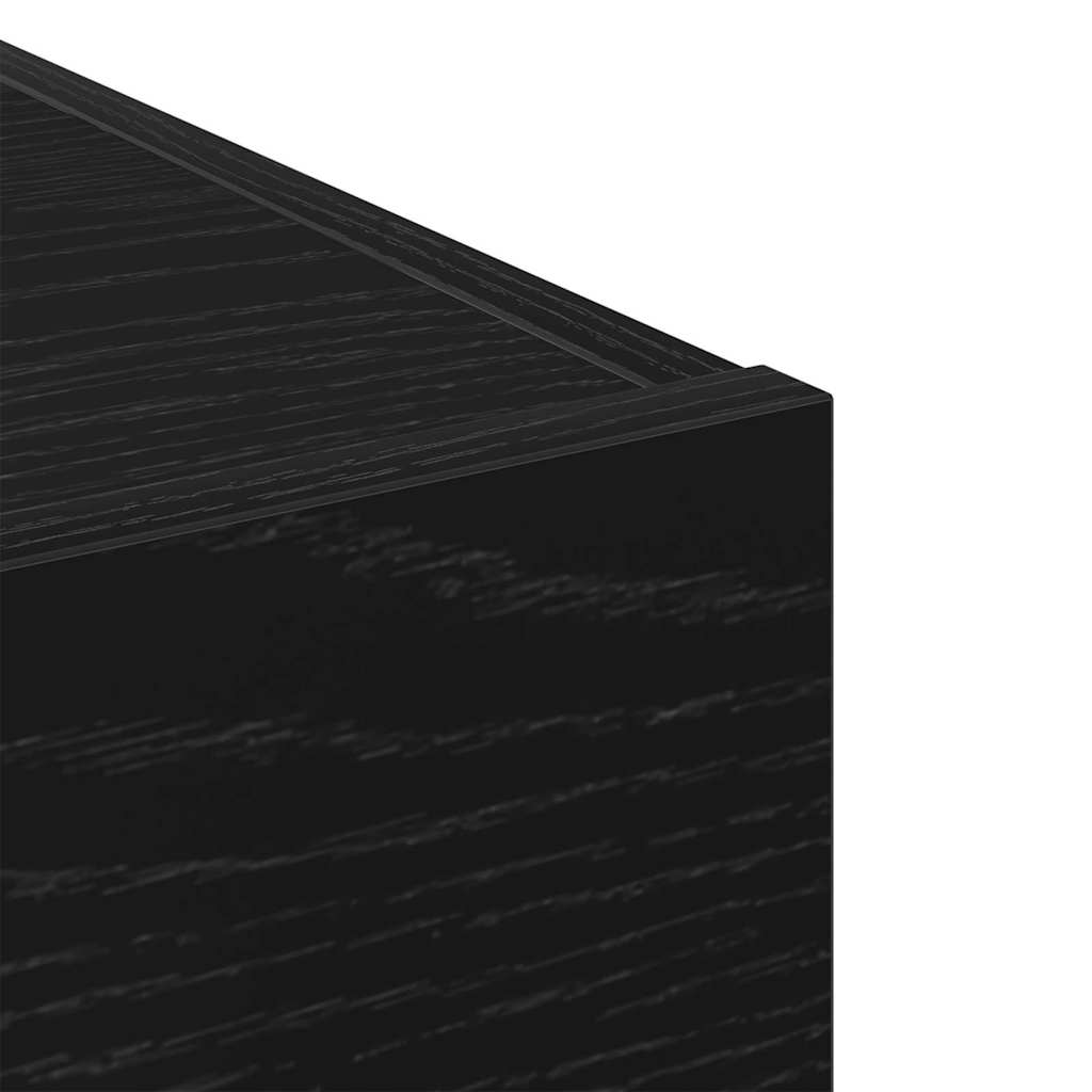 Πλαϊνό γραφείο με συρτάρι Μαύρη Οξυά 30 x 42,5 x 93 εκ. - Pakobazaar