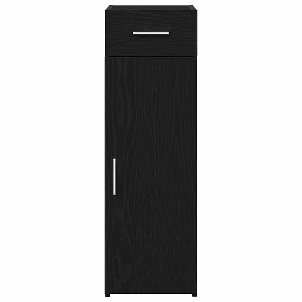 Πλαϊνό γραφείο με συρτάρι Μαύρη Οξυά 30 x 42,5 x 93 εκ. - Pakobazaar