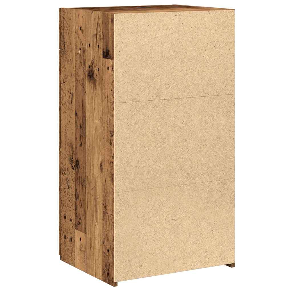 Πλαϊνό γραφείο με συρτάρι Παλιό ξύλο 50 x 42,5 x 93 εκ.