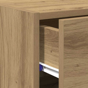 Πλαϊνό γραφείο με συρτάρι Artisan Oak 50 x 42,5 x 93 εκ. - Pakobazaar