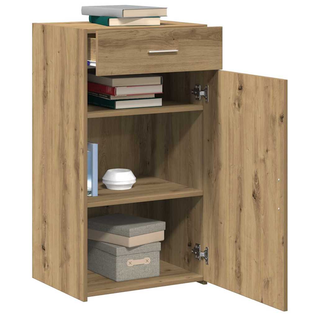 Πλαϊνό γραφείο με συρτάρι Artisan Oak 50 x 42,5 x 93 εκ. - Pakobazaar