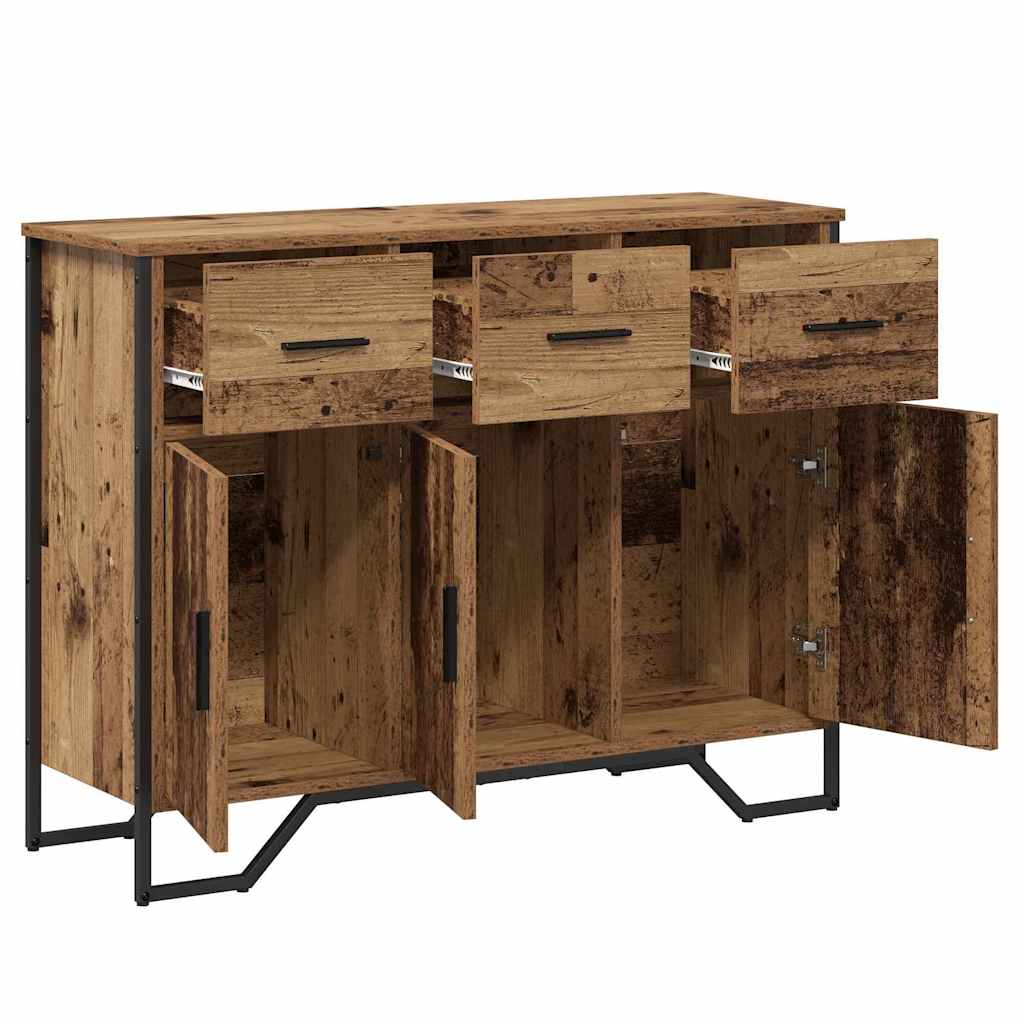 Πλαϊνό γραφείο με συρτάρι Παλιό ξύλο 97 x 32,5 x 74,5 εκ. - Pakobazaar