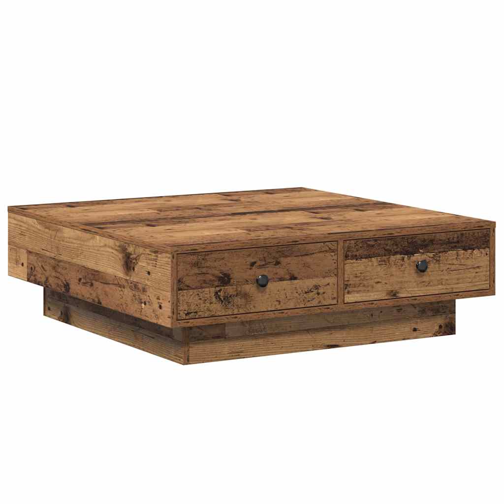 Τραπεζάκι σαλονιού Παλιό ξύλο 90 x 90 x 28 cm - Pakobazaar