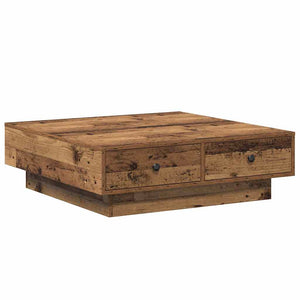 Τραπεζάκι σαλονιού Παλιό ξύλο 90 x 90 x 28 cm - Pakobazaar