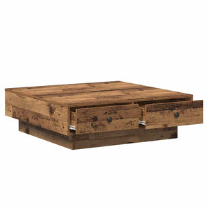 Τραπεζάκι σαλονιού Παλιό ξύλο 90 x 90 x 28 cm - Pakobazaar