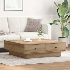 Τραπεζάκι σαλονιού Artisan Oak 90 x 90 x 28 cm - Pakobazaar