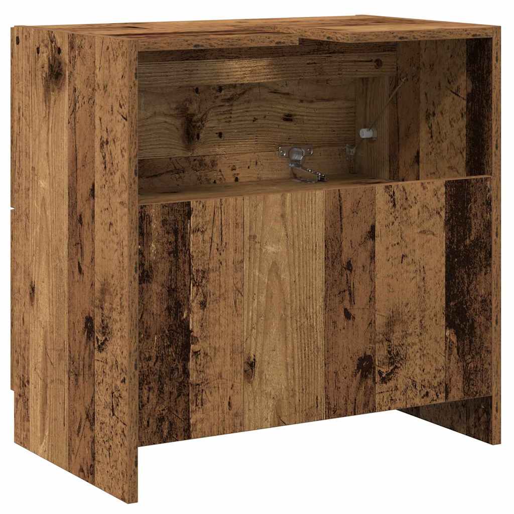 Ντουλάπι Μπάνιου Παλιό Ξύλο 59 x 37 x 59 cm Επεξεργασμένο ξύλο - Pakobazaar