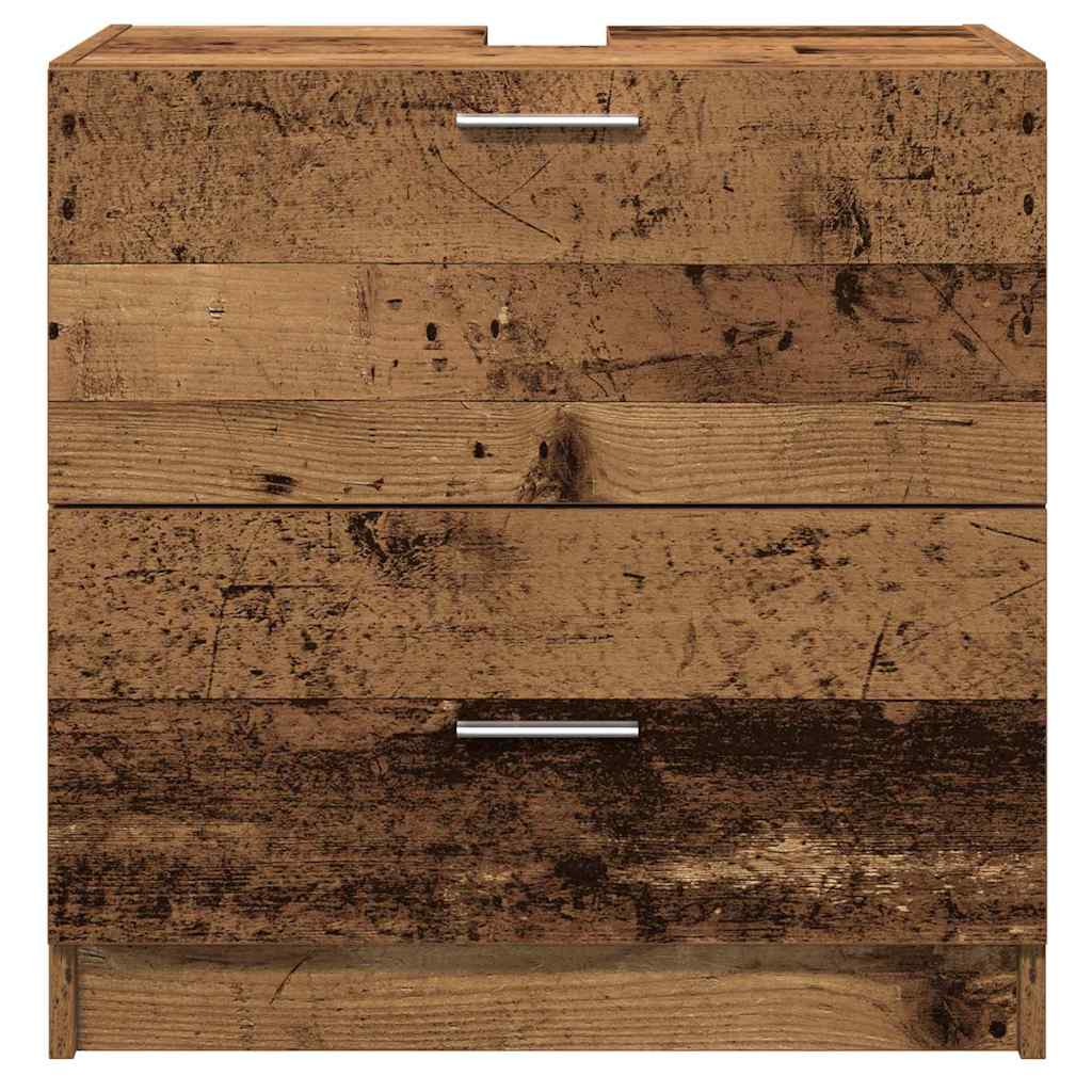 Ντουλάπι Μπάνιου Παλιό Ξύλο 59 x 37 x 59 cm Επεξεργασμένο ξύλο - Pakobazaar