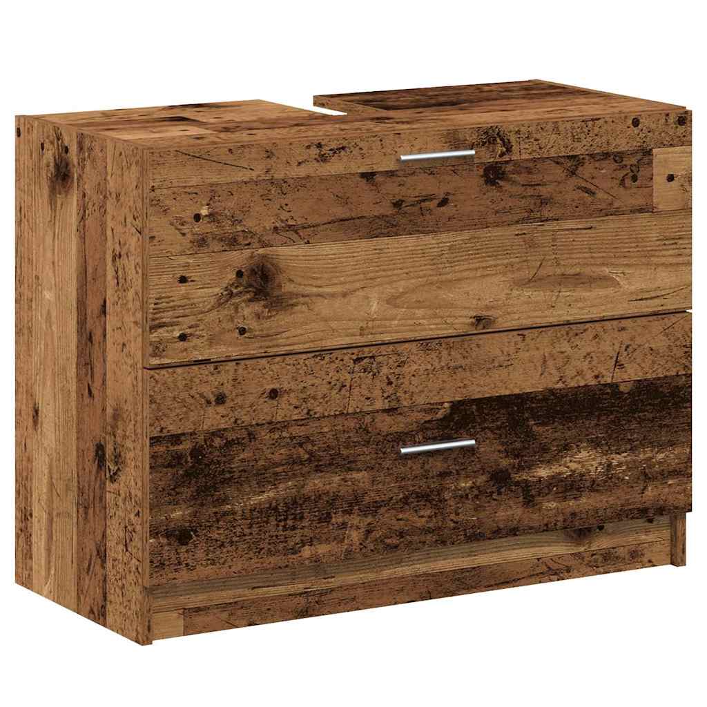 Ντουλάπι Μπάνιου Παλιό Ξύλο 78 x 37 x 59 cm Επεξεργασμένο ξύλο - Pakobazaar