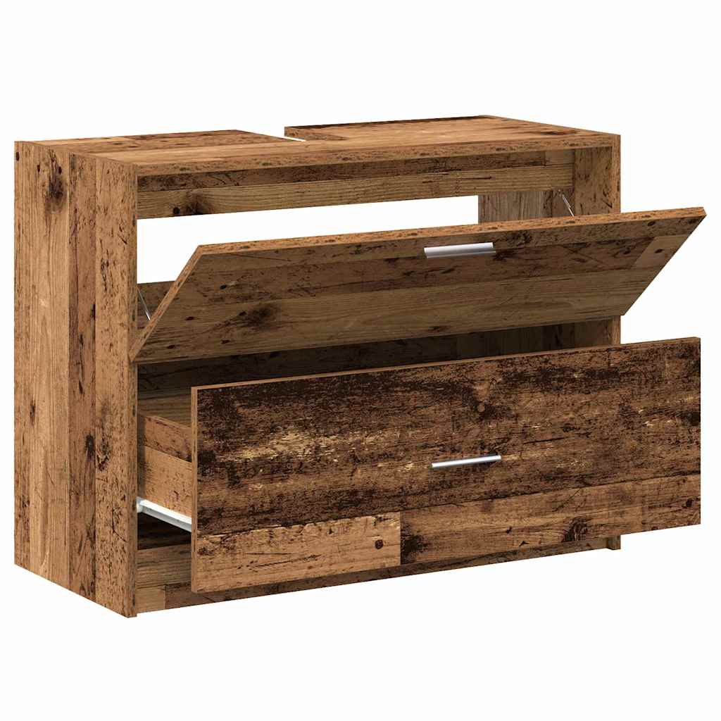 Ντουλάπι Μπάνιου Παλιό Ξύλο 78 x 37 x 59 cm Επεξεργασμένο ξύλο - Pakobazaar