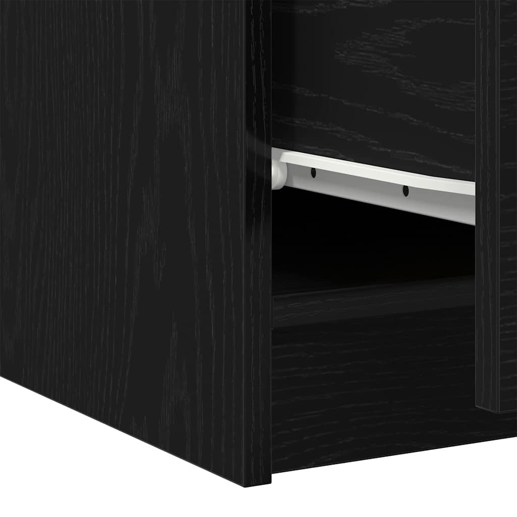 Ντουλάπι Μπάνιου Μαύρη Οξυά 78 x 37 x 59 cm Επεξεργασμένο ξύλο - Pakobazaar