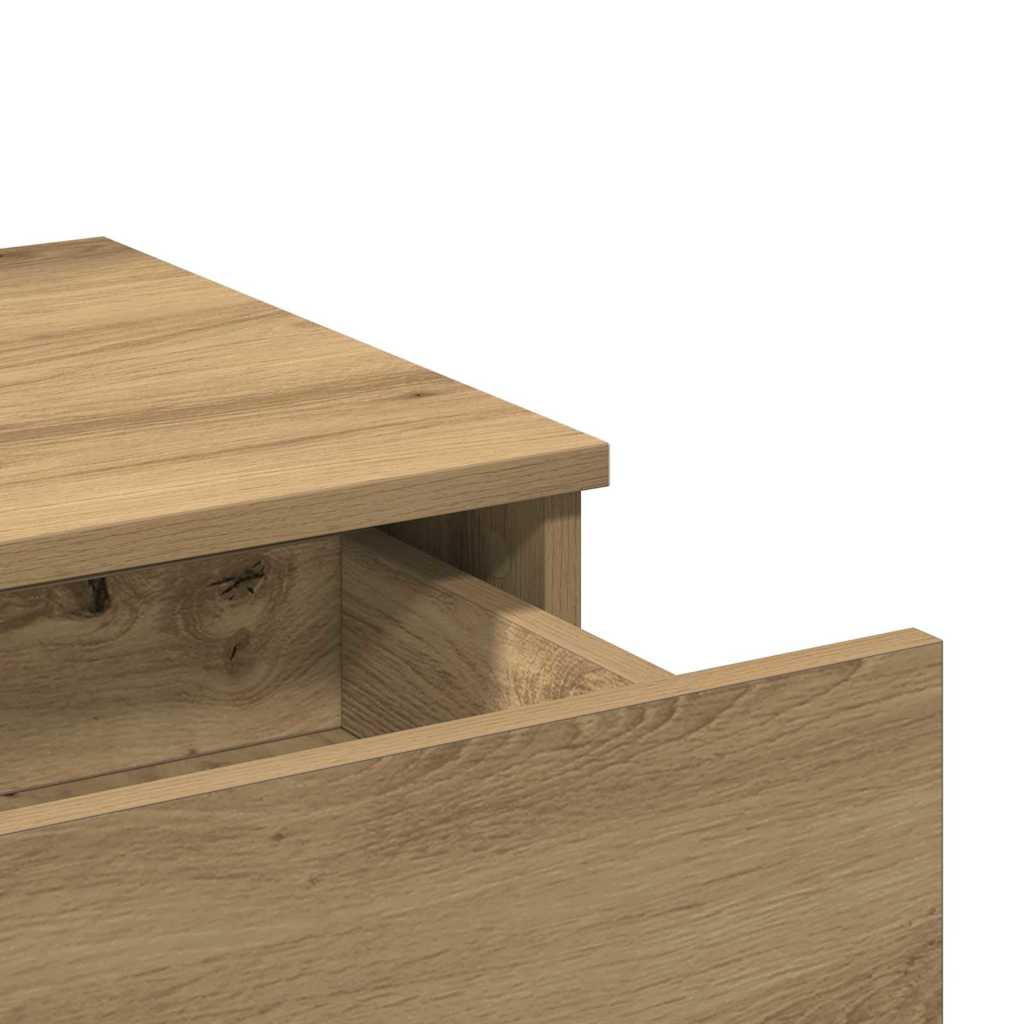 Τραπέζι περιποίησης με συρτάρι Artisan Oak 100 x 40 x 130 εκ - Pakobazaar