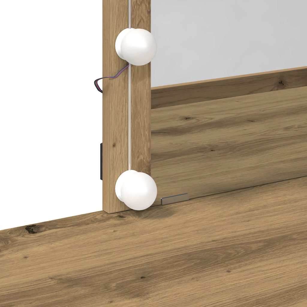 Τραπέζι περιποίησης με συρτάρι Artisan Oak 100 x 40 x 130 εκ - Pakobazaar