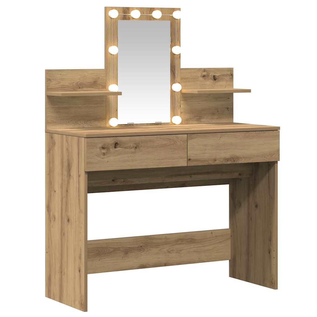 Τραπέζι περιποίησης με συρτάρι Artisan Oak 100 x 40 x 130 εκ - Pakobazaar