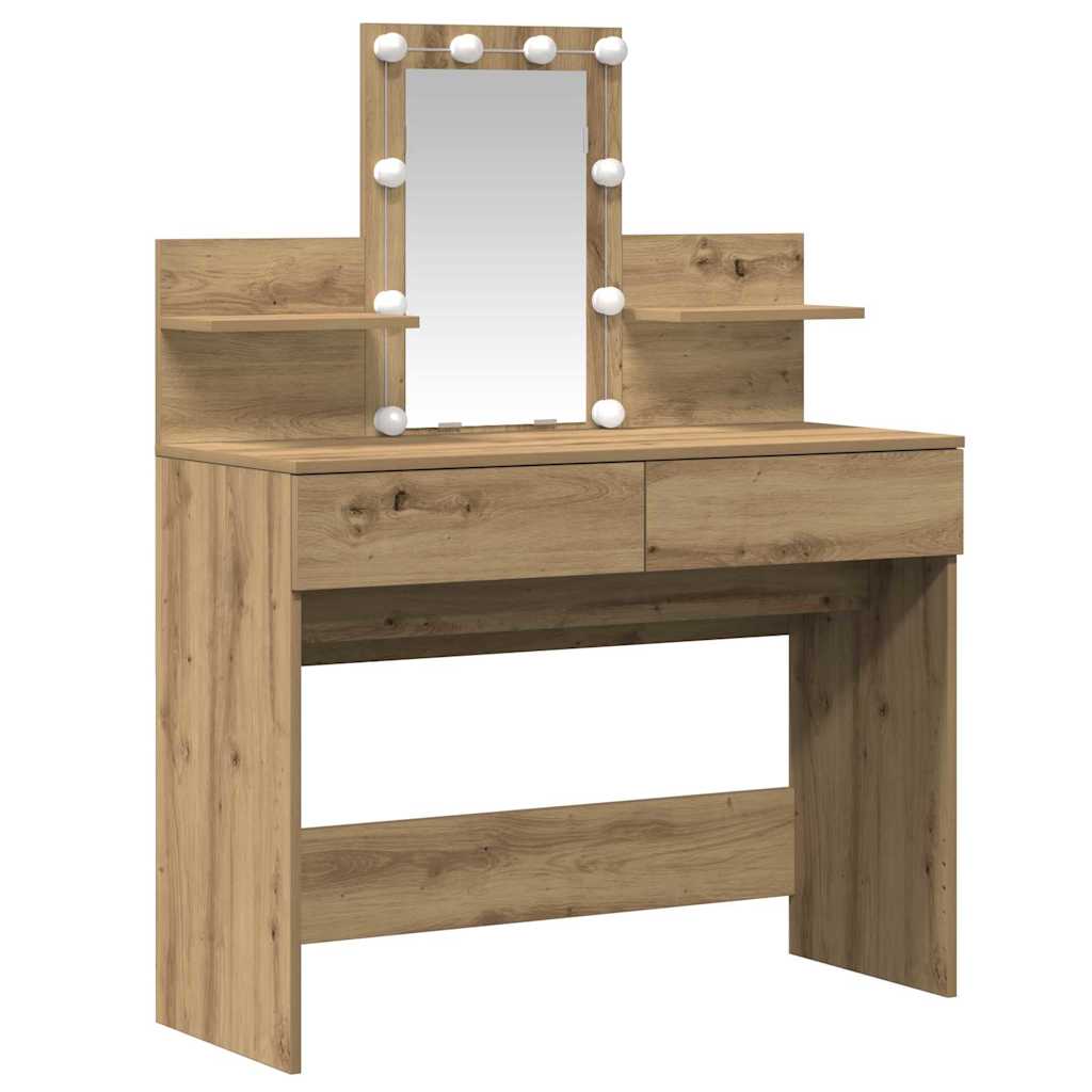 Τραπέζι περιποίησης με συρτάρι Artisan Oak 100 x 40 x 130 εκ - Pakobazaar