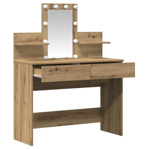 Τραπέζι περιποίησης με συρτάρι Artisan Oak 100 x 40 x 130 εκ - Pakobazaar