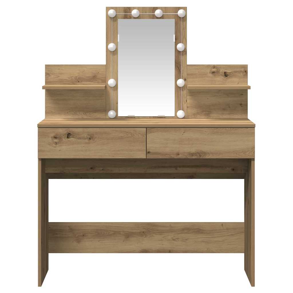 Τραπέζι περιποίησης με συρτάρι Artisan Oak 100 x 40 x 130 εκ - Pakobazaar