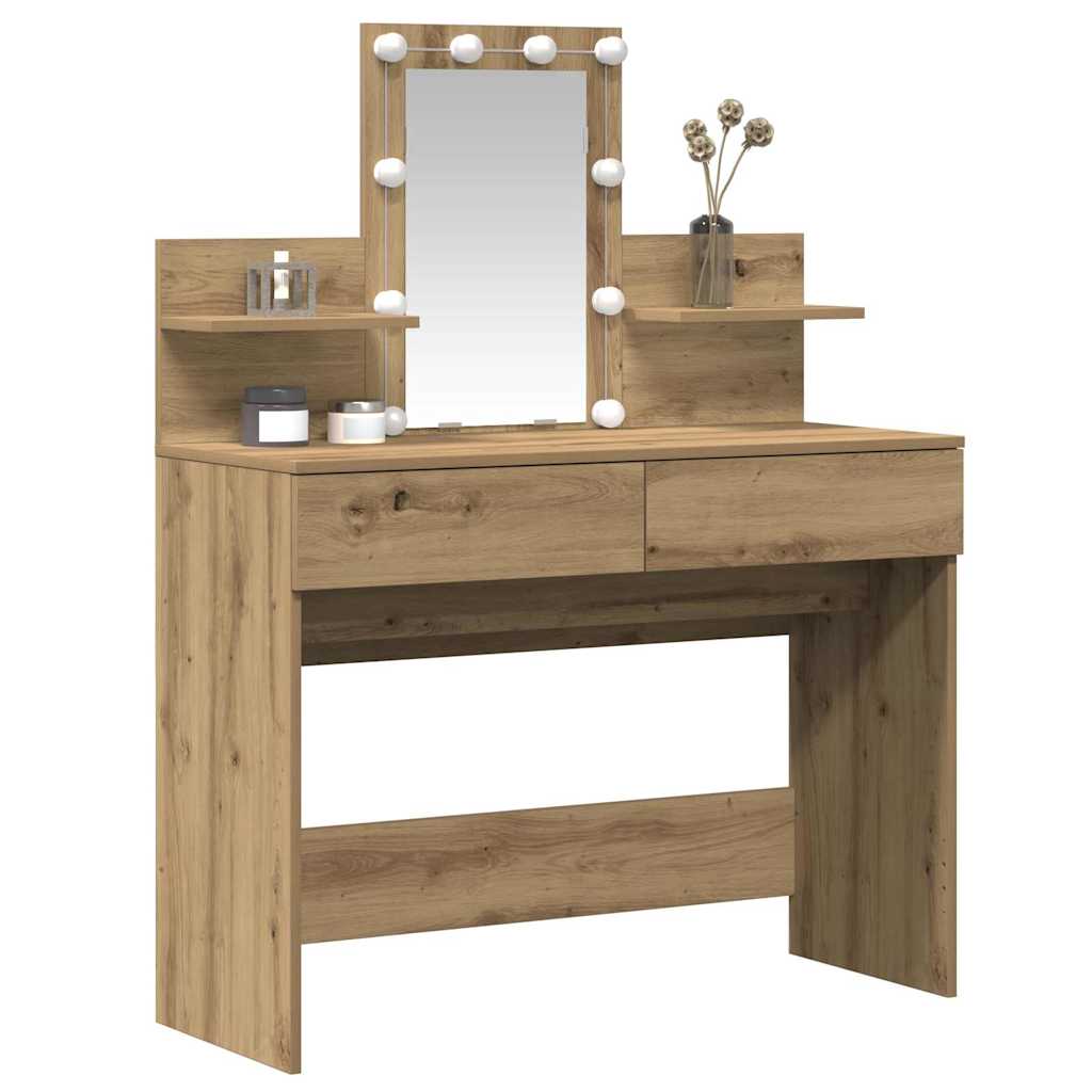 Τραπέζι περιποίησης με συρτάρι Artisan Oak 100 x 40 x 130 εκ - Pakobazaar