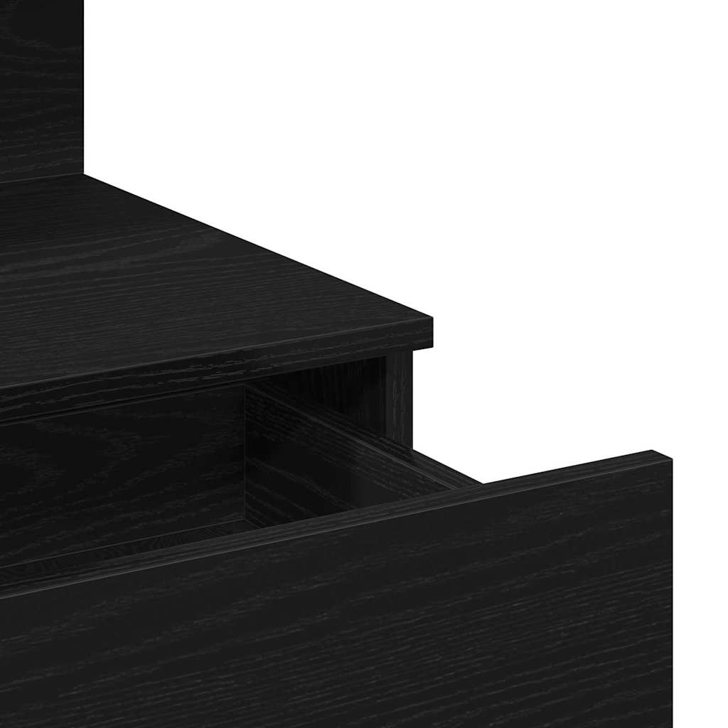 Τραπέζι περιποίησης με συρτάρι Μαύρη Οξυά 100 x 40 x 130 εκ - Pakobazaar