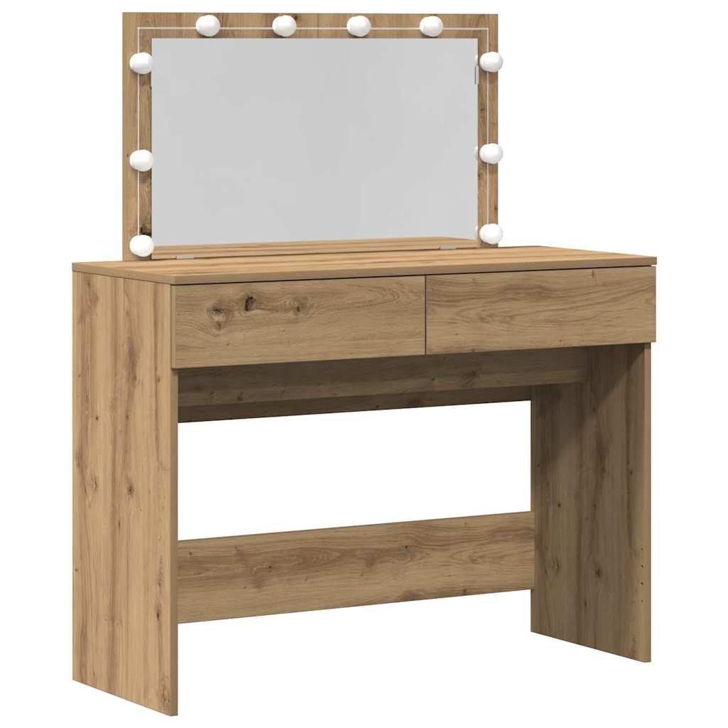 Τραπέζι περιποίησης με συρτάρι Artisan Oak 100 x 40 x 120 εκ. - Pakobazaar