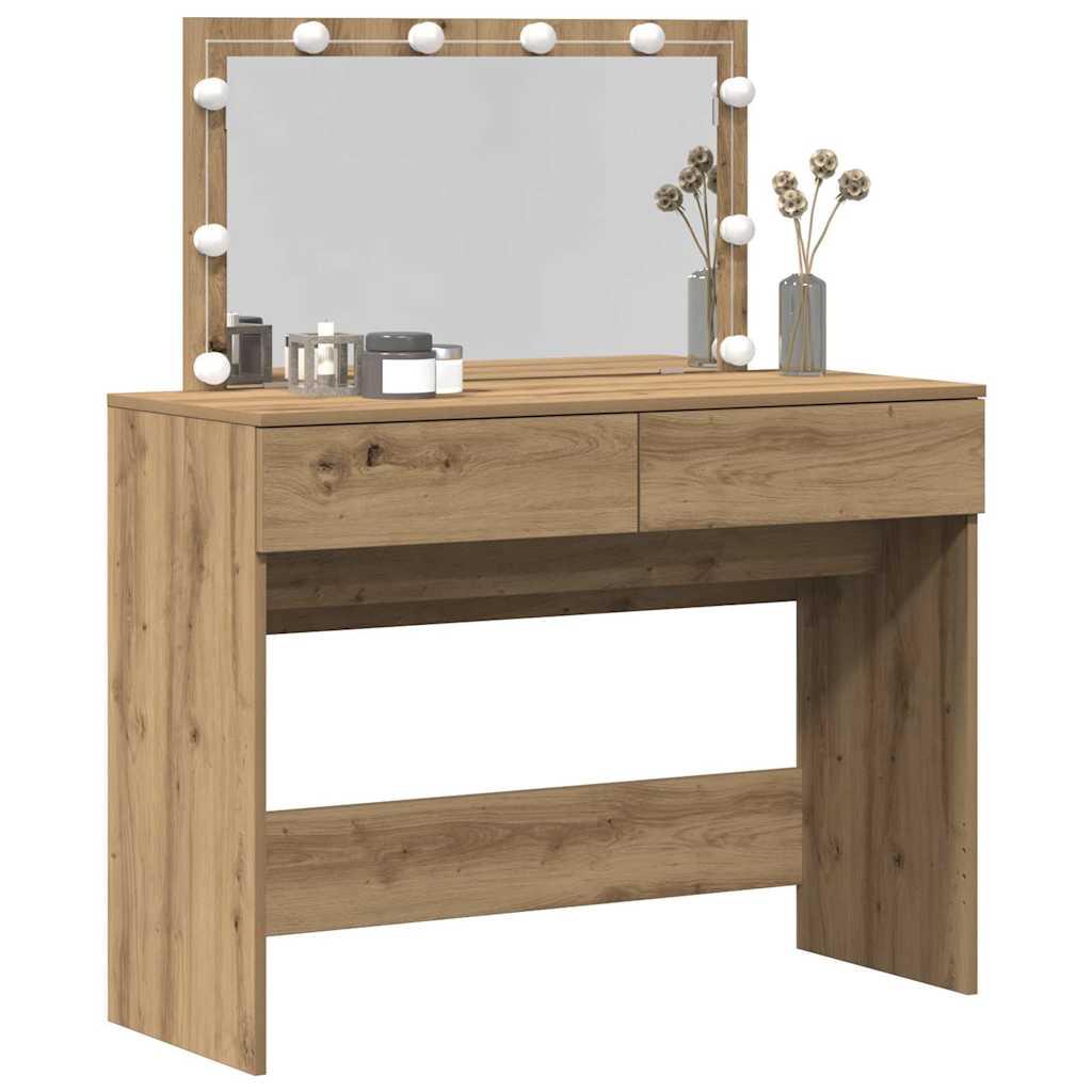 Τραπέζι περιποίησης με συρτάρι Artisan Oak 100 x 40 x 120 εκ. - Pakobazaar