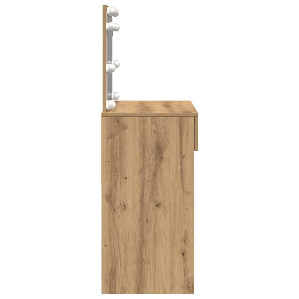 Τραπέζι περιποίησης με συρτάρι Artisan Oak 100 x 40 x 120 εκ. - Pakobazaar