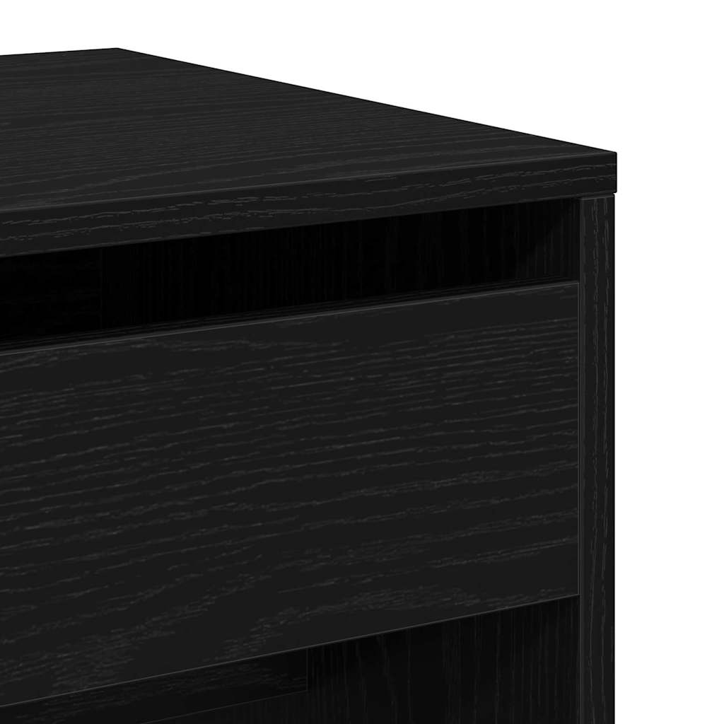 Τραπέζι ντυσίματος με συρτάρι Μαύρη δρυς 60 x 40 x 75 cm