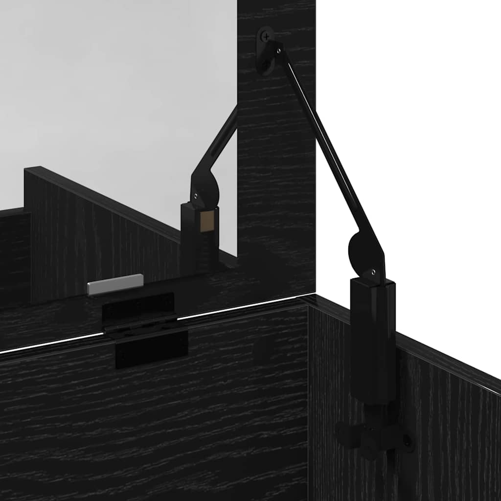 Τραπέζι ντυσίματος με συρτάρι Μαύρη δρυς 60 x 40 x 75 cm