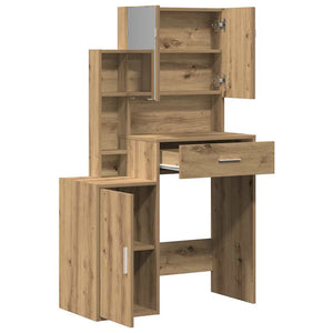Τραπέζι περιποίησης με συρτάρι Artisan Oak 80 x 35 x 132 εκ. - Pakobazaar