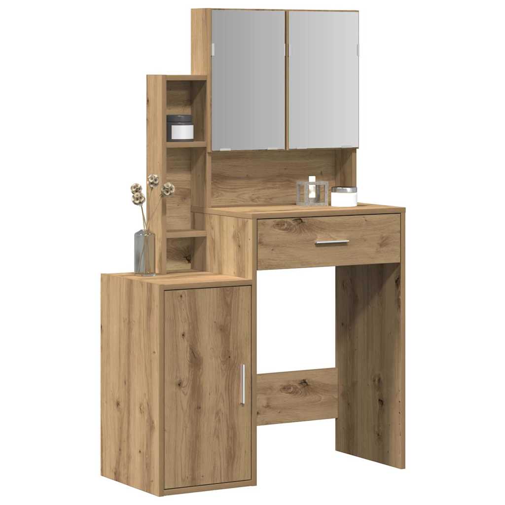 Τραπέζι περιποίησης με συρτάρι Artisan Oak 80 x 35 x 132 εκ. - Pakobazaar