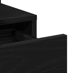 Τραπέζι περιποίησης με συρτάρι Μαύρη Οξυά 80 x 35 x 132 εκ. - Pakobazaar