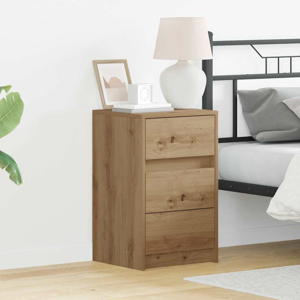 Κομοδίνο Artisan Oak 38 x 34 x 61 εκ. Επεξεργασμένο ξύλο - Pakobazaar