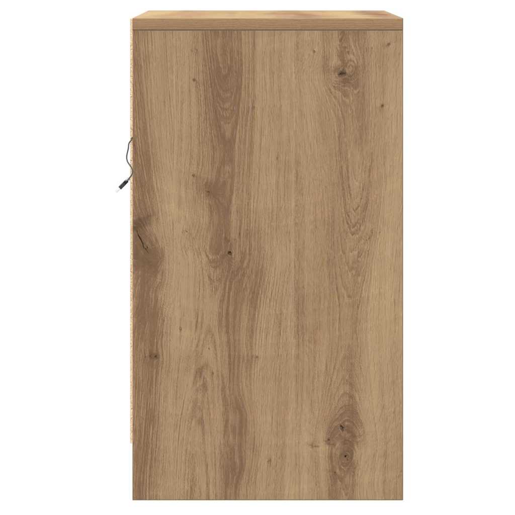 Κομοδίνο Artisan Oak 38 x 34 x 61 εκ. Επεξεργασμένο ξύλο - Pakobazaar