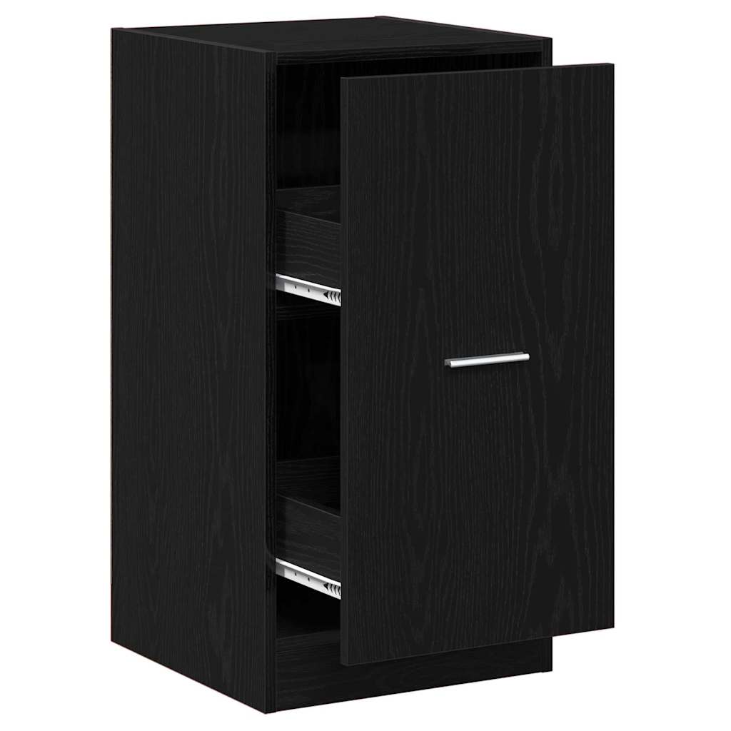Φαρμακοποιϊκή Ντουλάπα Μαύρη δρυς 40 x 41 x 77.5 εκ.