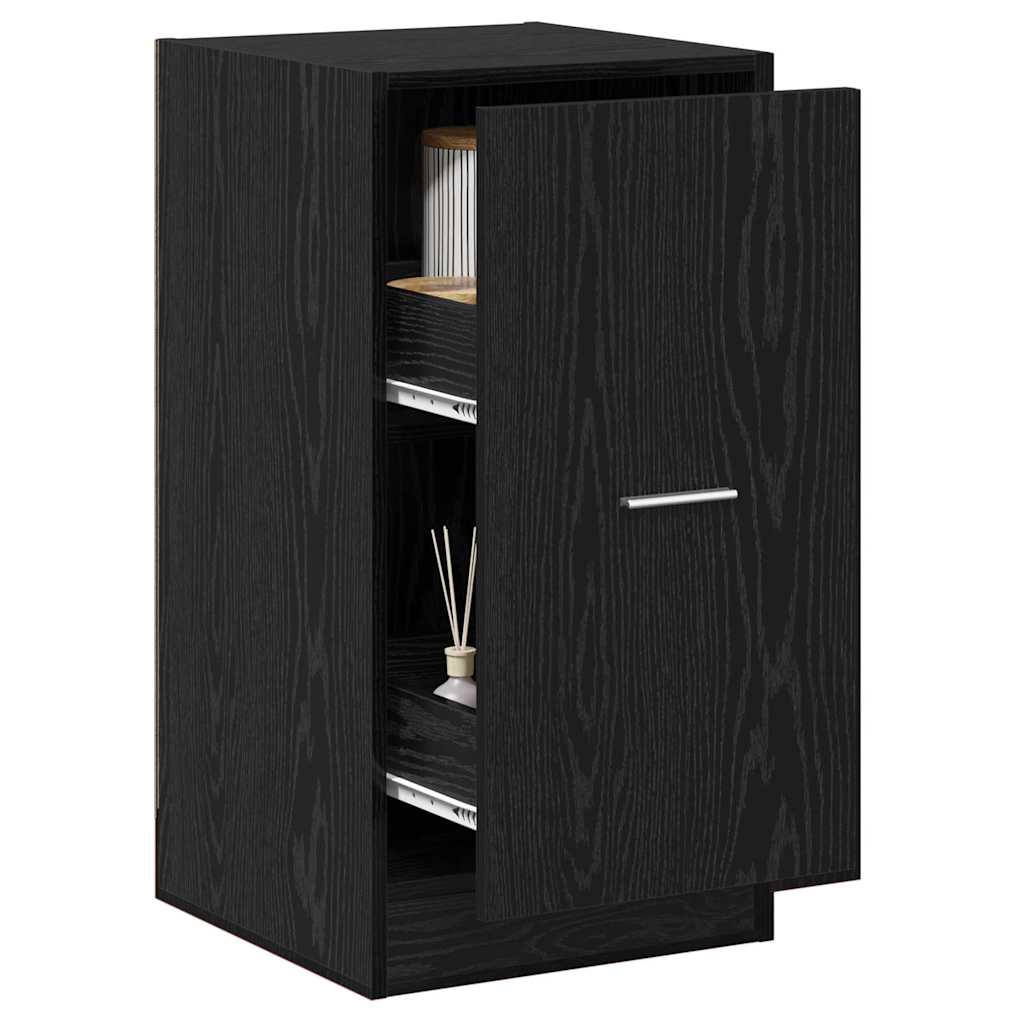 Φαρμακοποιϊκή Ντουλάπα Μαύρη δρυς 40 x 41 x 77.5 εκ.