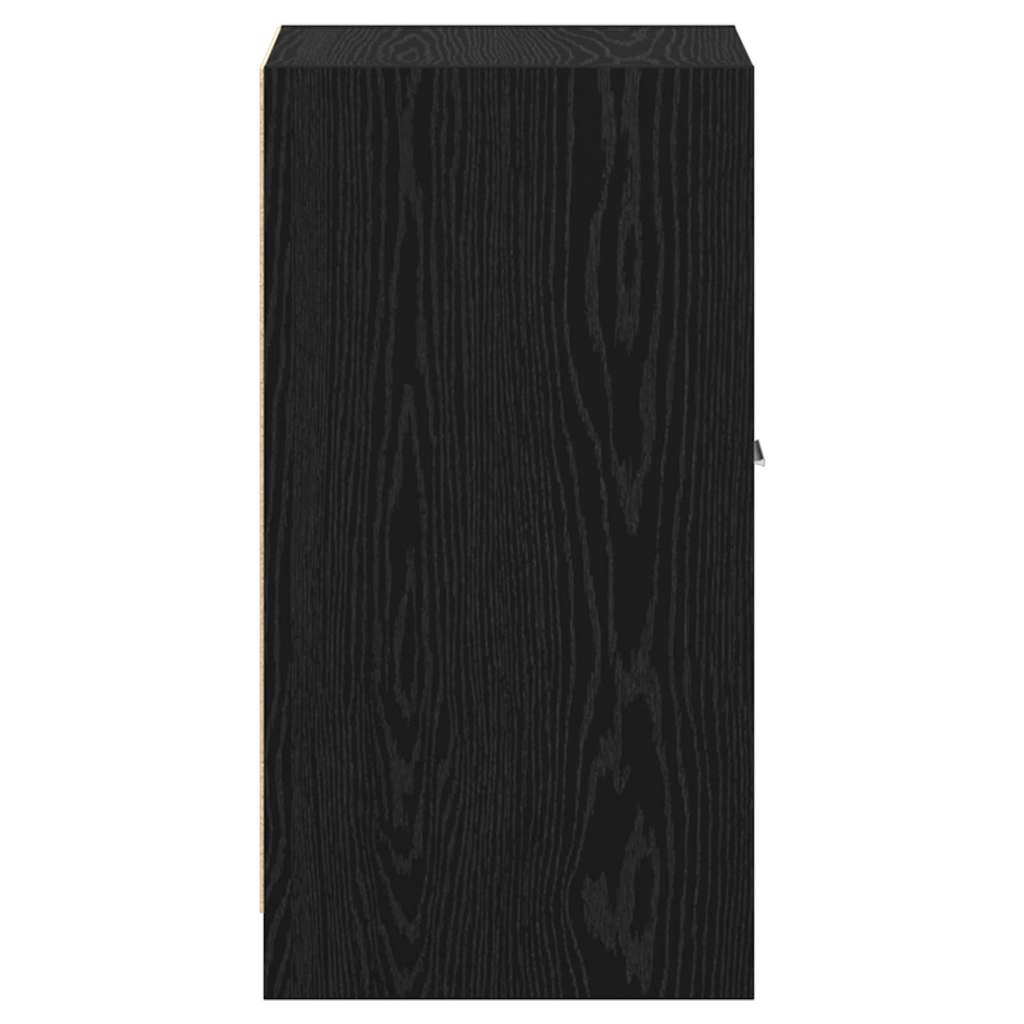 Φαρμακοποιϊκή Ντουλάπα Μαύρη δρυς 40 x 41 x 77.5 εκ.