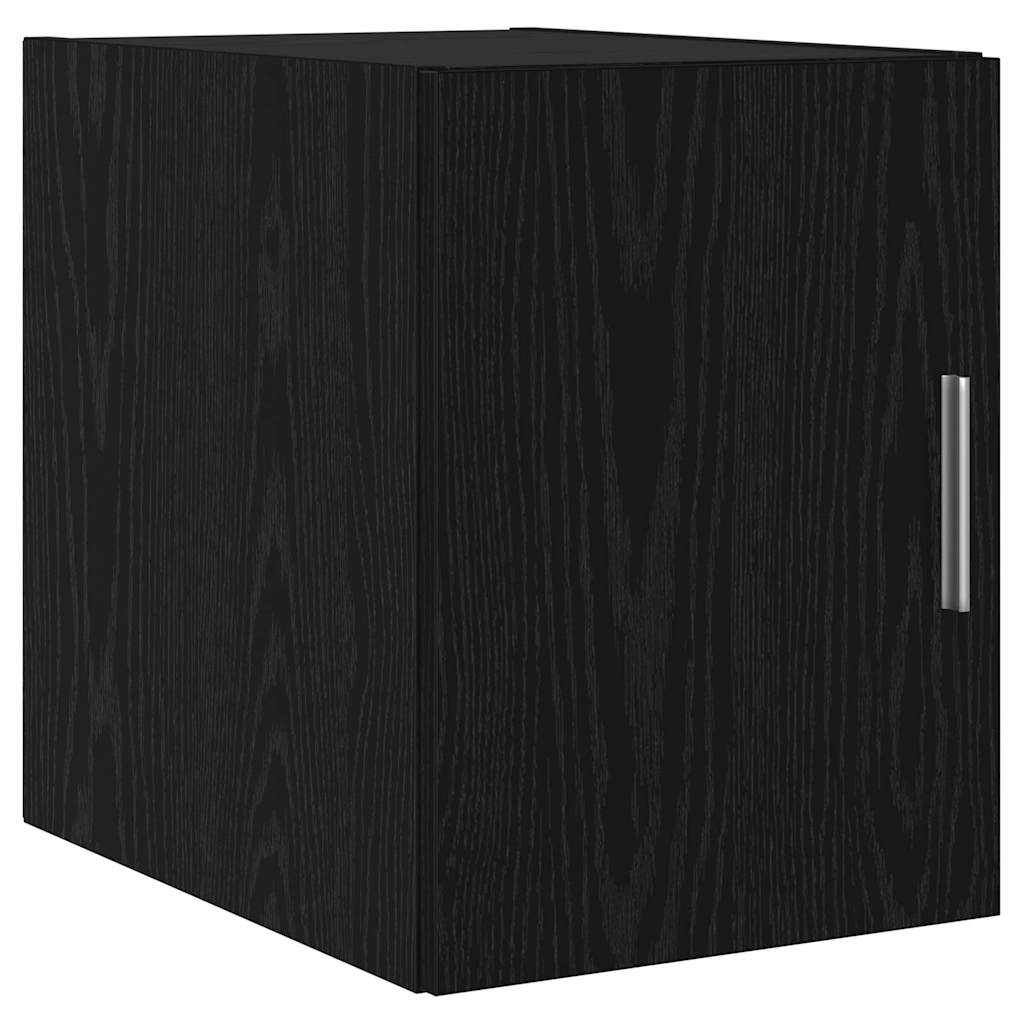 Τοίχου Ντουλάπα Επιτοίχιο Μαύρη Οξυά 30 x 42.5 x 39.5 εκ - Pakobazaar