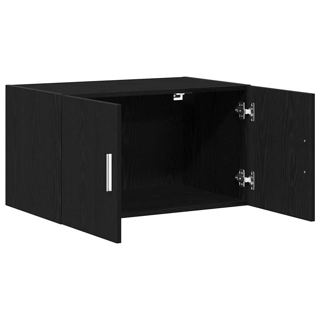 Ντουλάπα Τοίχου Επιτοίχιο Μαύρη δρυς 70 x 42.5 x 40 εκ. - Pakobazaar
