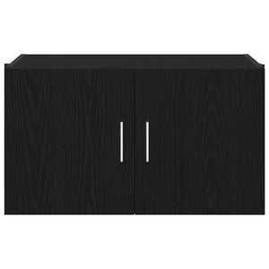 Ντουλάπα Τοίχου Επιτοίχιο Μαύρη δρυς 70 x 42.5 x 40 εκ. - Pakobazaar